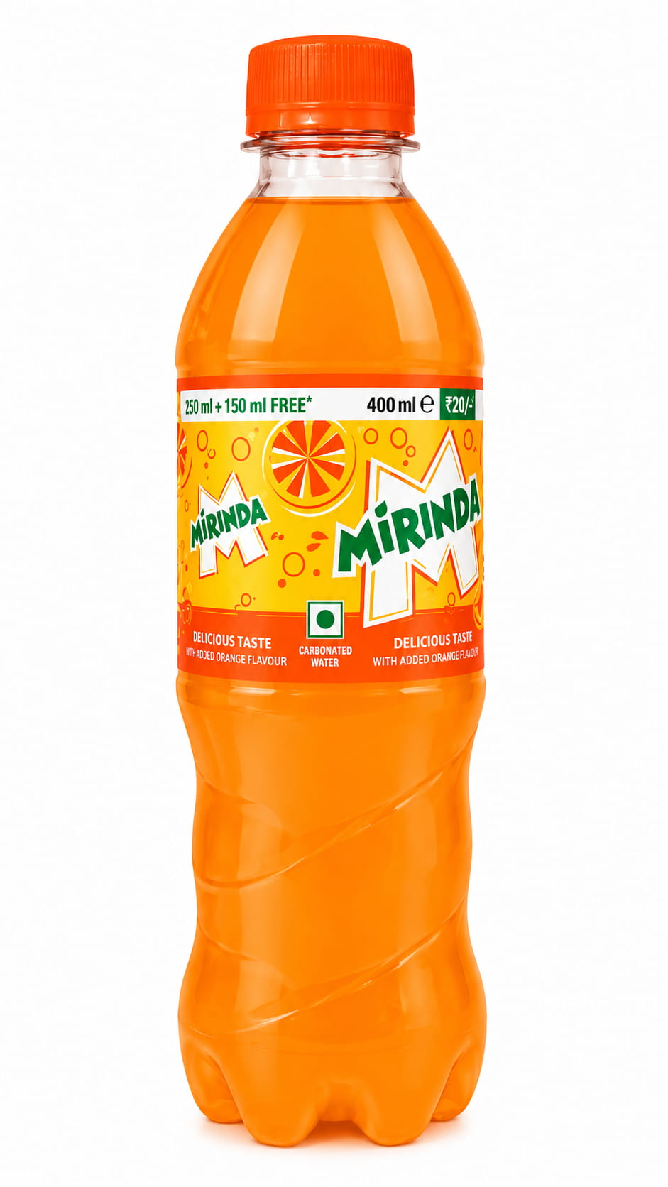 MIRINDA Orange Soft Drink (Pack of 5)